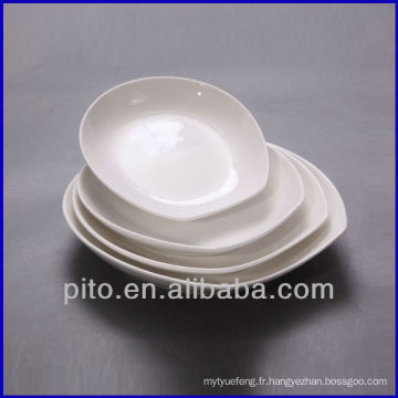 Plats de salade en porcelaine P &amp; T, assiette profonde